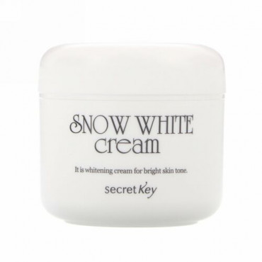 Secret Key, スノー・ホワイトニング・クリーム, ホワイトニングクリーム, 50 g